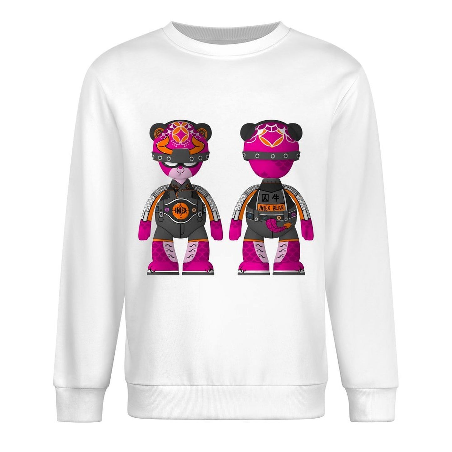 IPIB 250g Crew Neck Long Sleeve Sweatshirt Front GraphicCrew Neck Long Sleeve Sweatshirt6000095-5