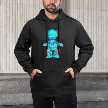 IPIB 250g Hooded Pocket Sweatshirt Front GraphicMen's Hooded  Sweatshirt6000061-2