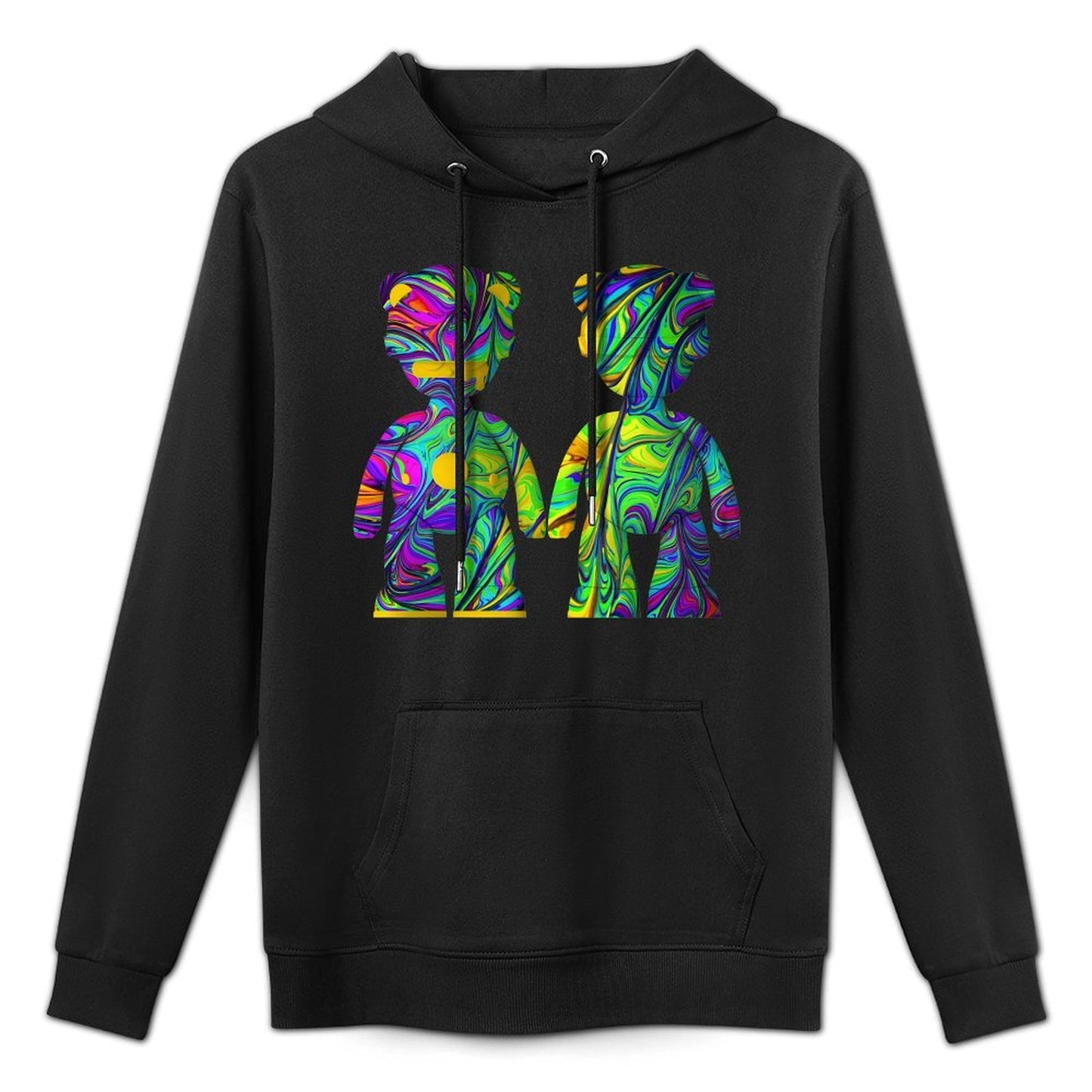 IPIB 250g Hooded Pocket Sweatshirt Front GraphicMen's Hooded  Sweatshirt6000088-4