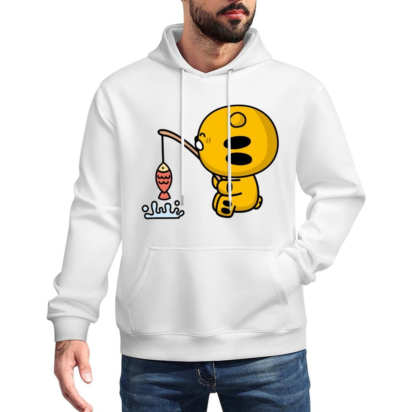 IPBR 250g Hooded Pocket Sweatshirt Front GraphicMen's Hooded  Sweatshirt4000209