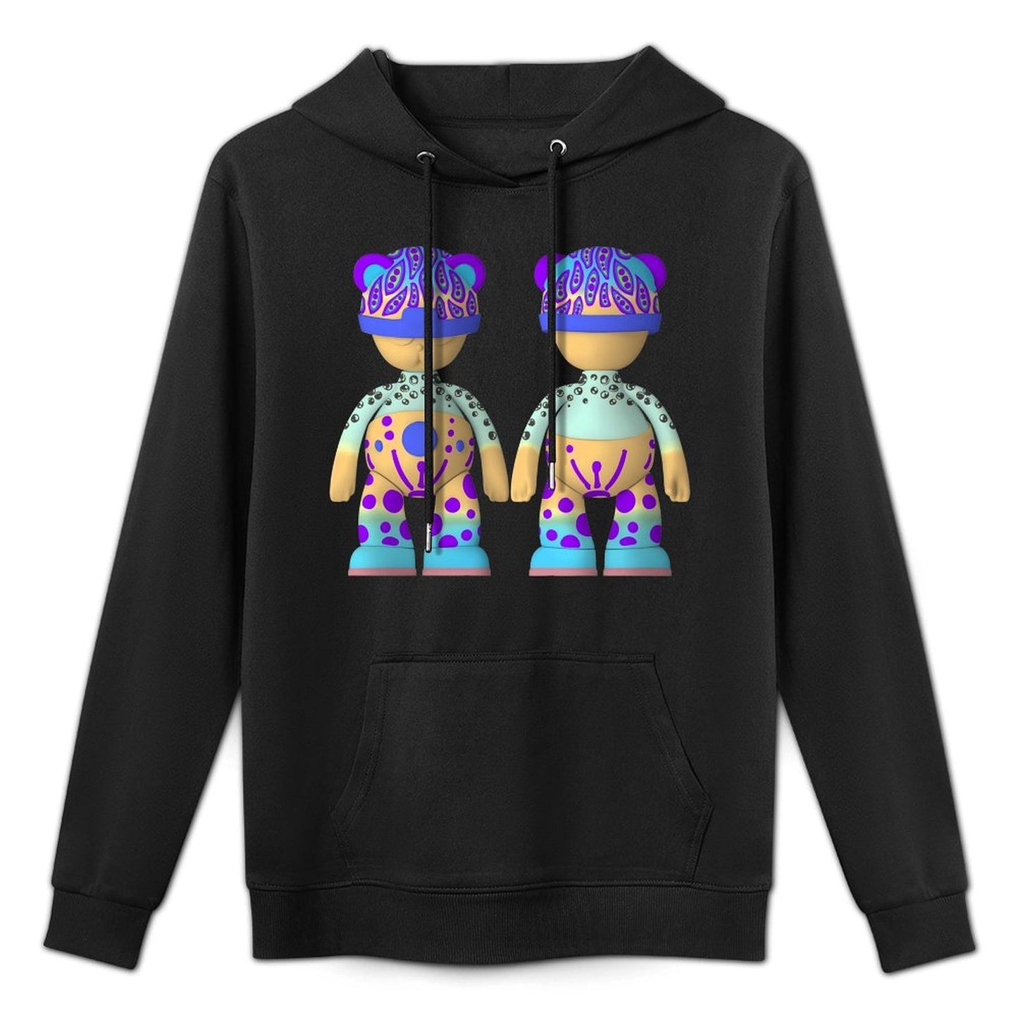 IPIB 250g Hooded Pocket Sweatshirt Front GraphicMen's Hooded  Sweatshirt6000079-4