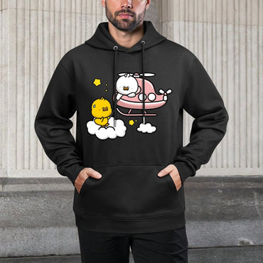 IPBR 250g Hooded Pocket Sweatshirt Front GraphicMen's Hooded  Sweatshirt4001394