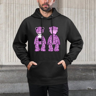 IPIB 250g Hooded Pocket Sweatshirt Front GraphicMen's Hooded  Sweatshirt6000099-4