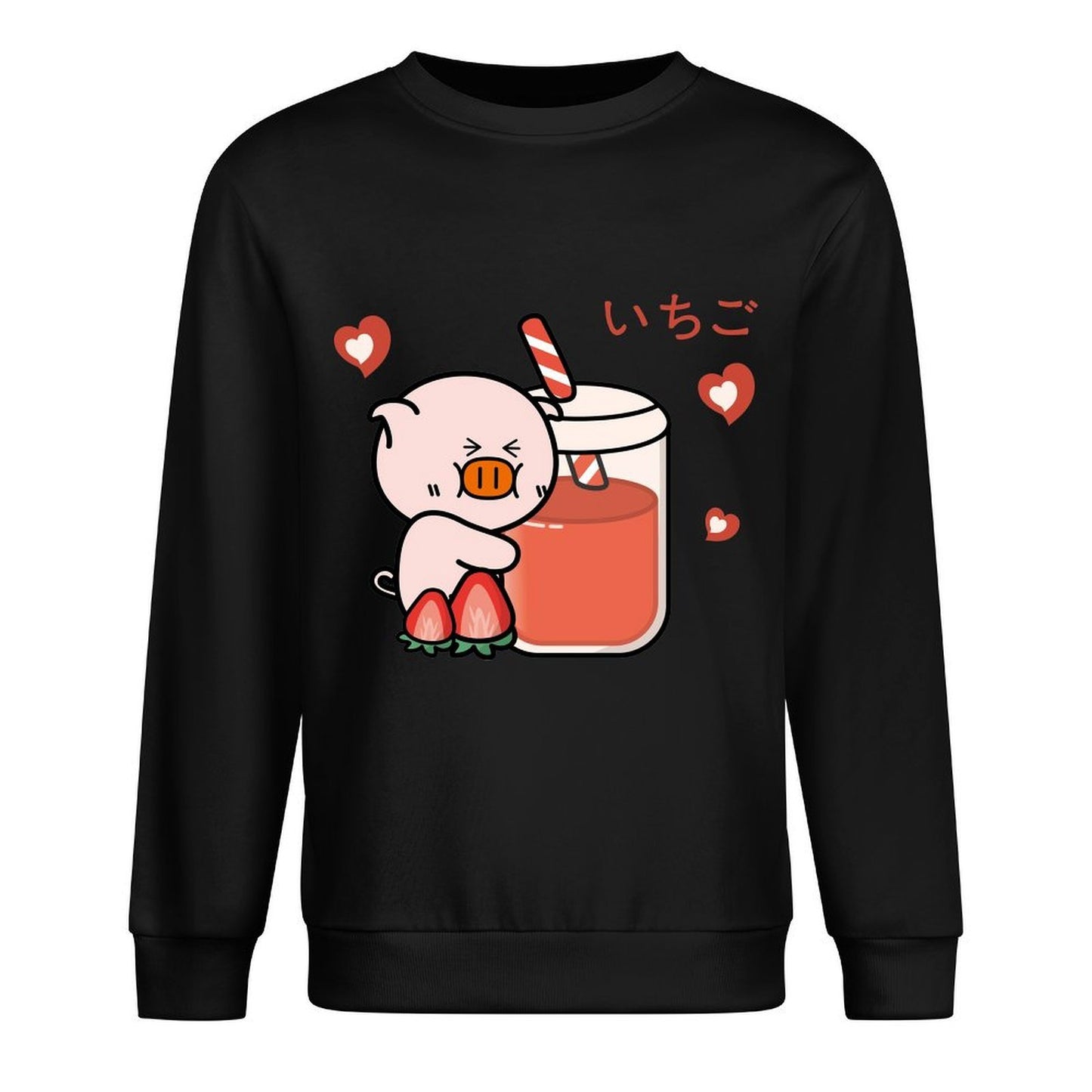 IPBR 250g Crew Neck Long Sleeve Sweatshirt Front GraphicCrew Neck Long Sleeve Sweatshirt4001006