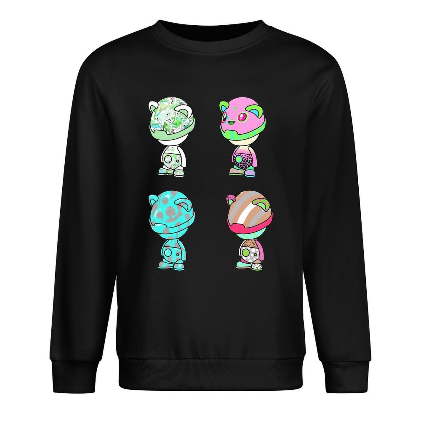 IPIB 250g Crew Neck Long Sleeve Sweatshirt Front GraphicCrew Neck Long Sleeve Sweatshirt6000073-5