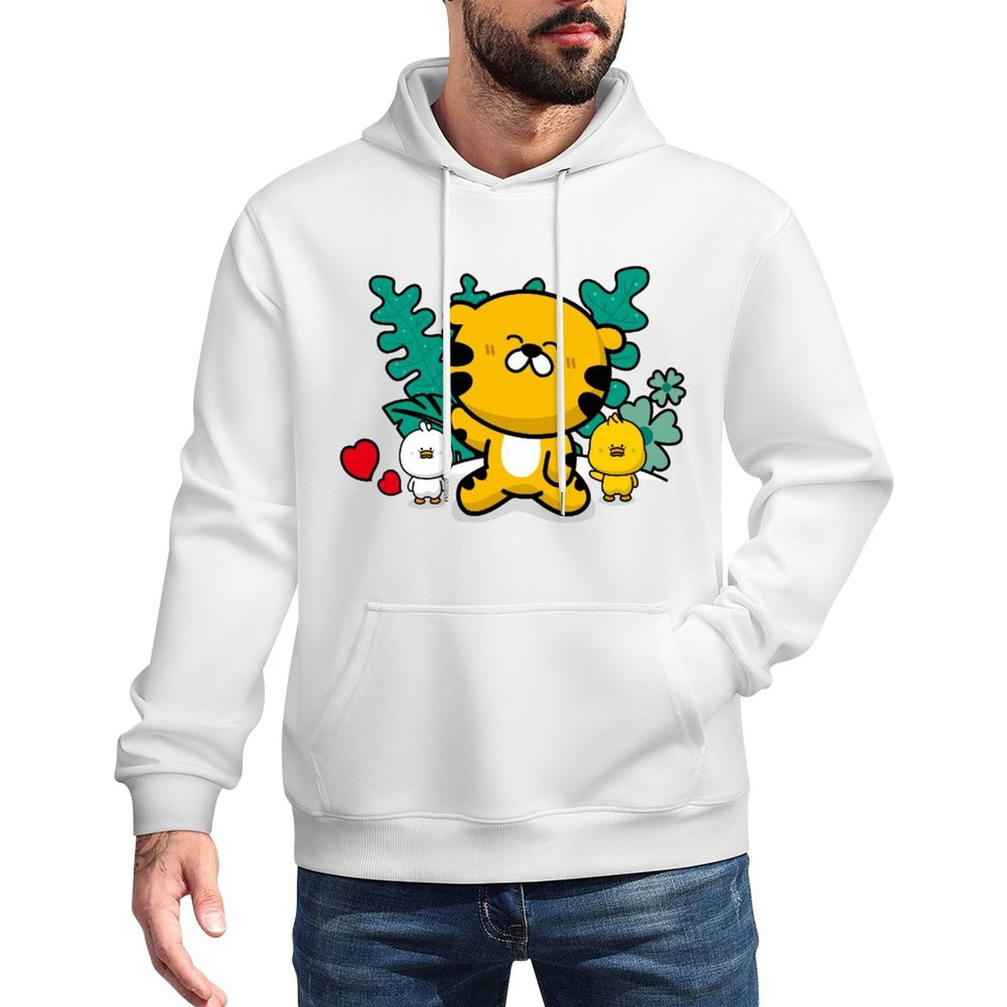 IPBR 250g Hooded Pocket Sweatshirt Front GraphicMen's Hooded  Sweatshirt4000833