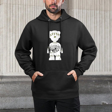 IPIB 250g Hooded Pocket Sweatshirt Front GraphicMen's Hooded  Sweatshirt6000137-5