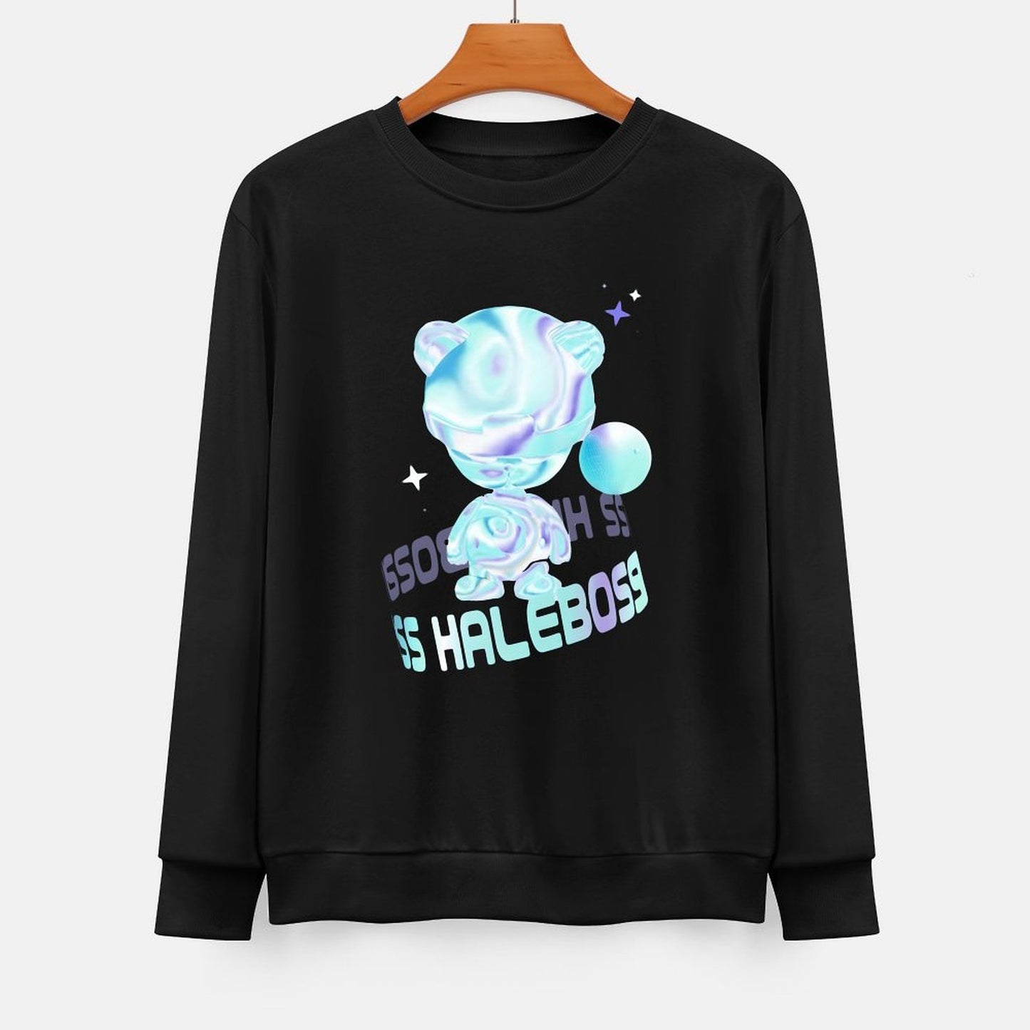 IPIB 250g Crew Neck Long Sleeve Sweatshirt Front GraphicCrew Neck Long Sleeve Sweatshirt6000016-4