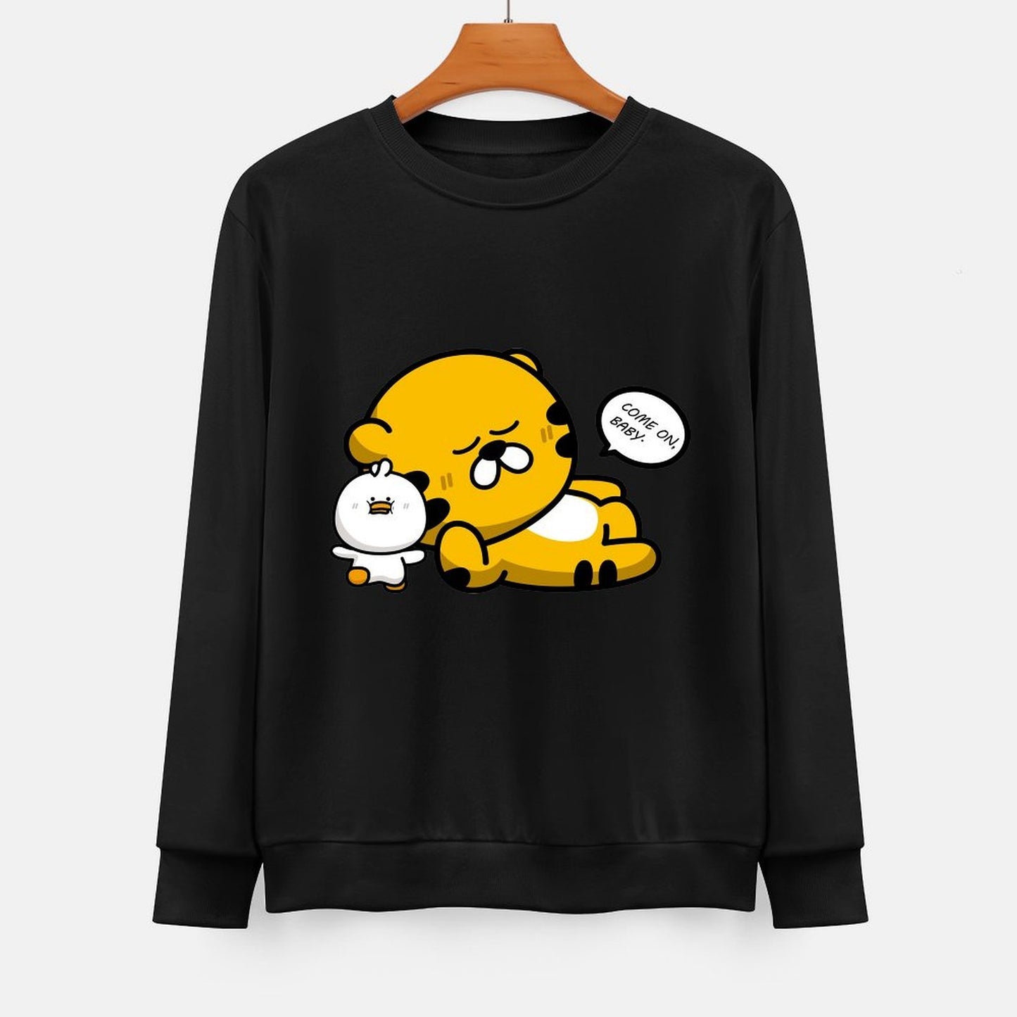 IPBR 250g Crew Neck Long Sleeve Sweatshirt Front GraphicCrew Neck Long Sleeve Sweatshirt4003840