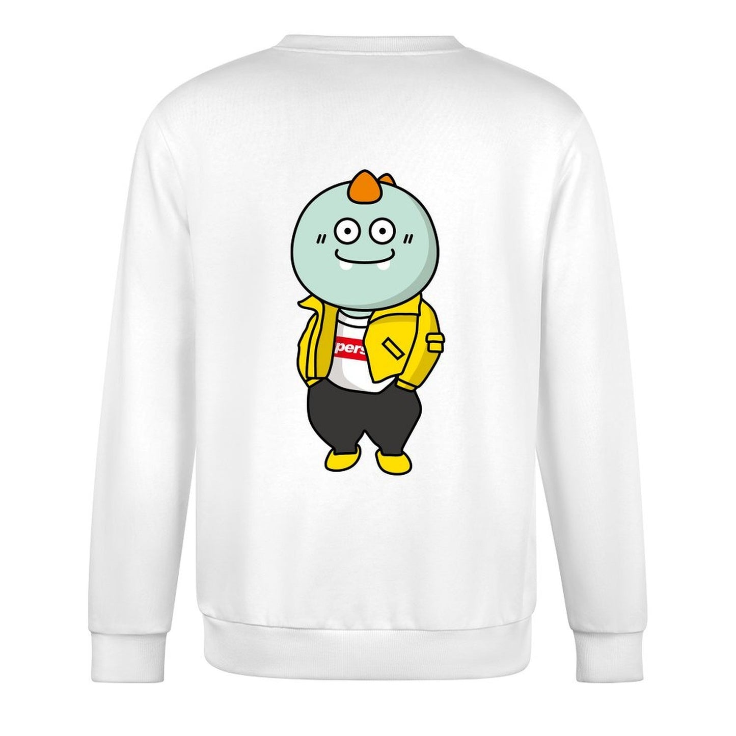 Crew Neck Long Sleeve Sweatshirt 4000685