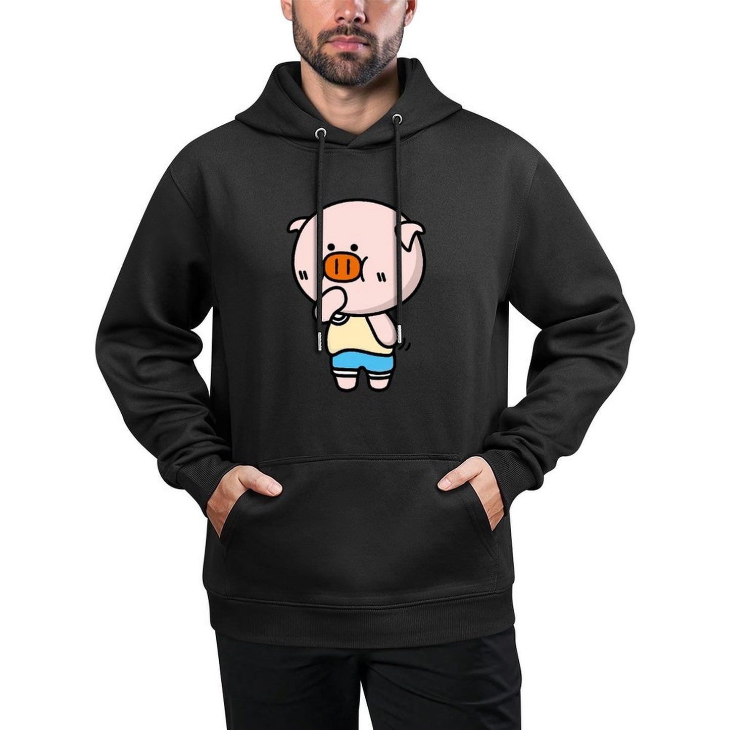 IPBR 250g Hooded Pocket Sweatshirt Front GraphicMen's Hooded  Sweatshirt4001581