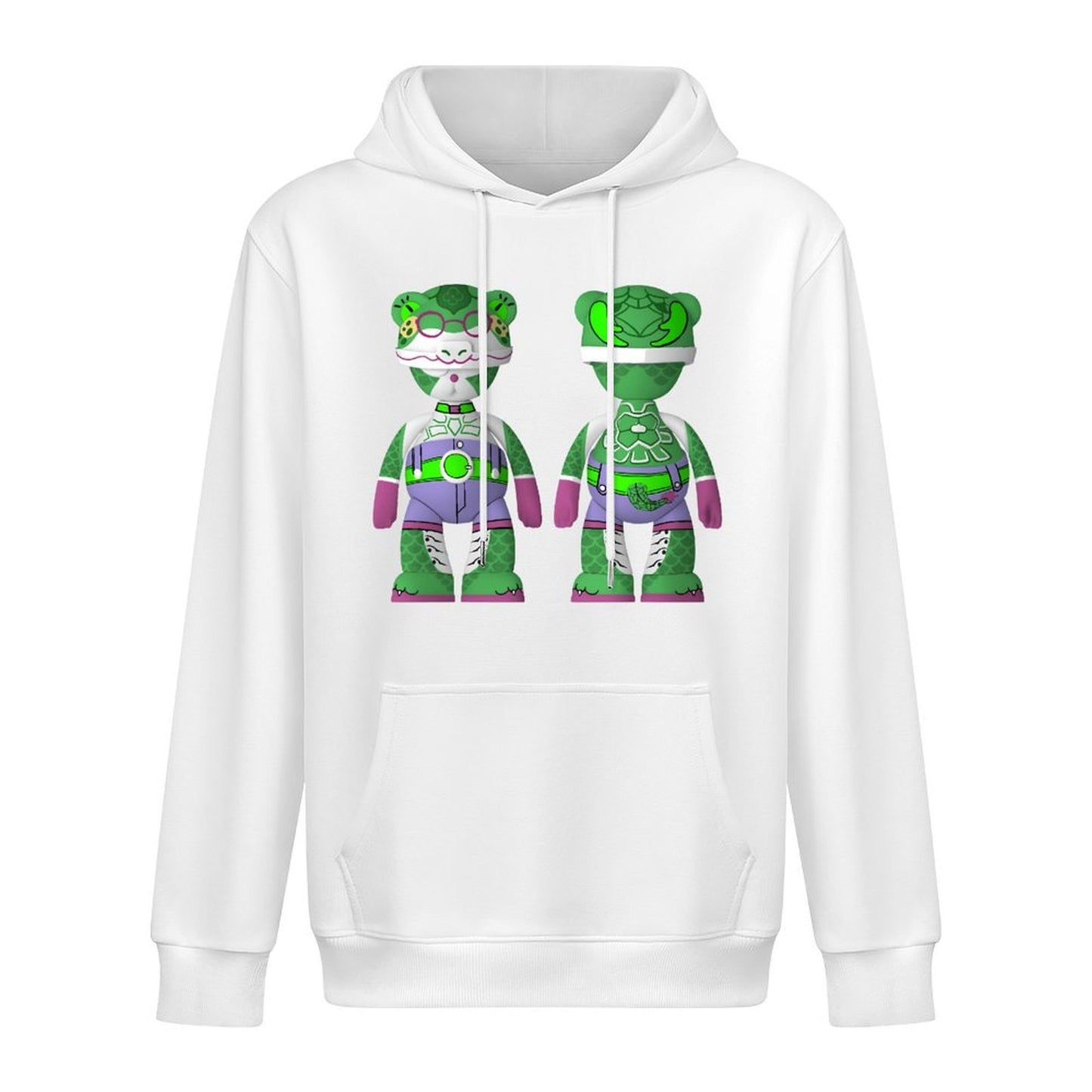 Hoodie Front PatternSmooth Solid