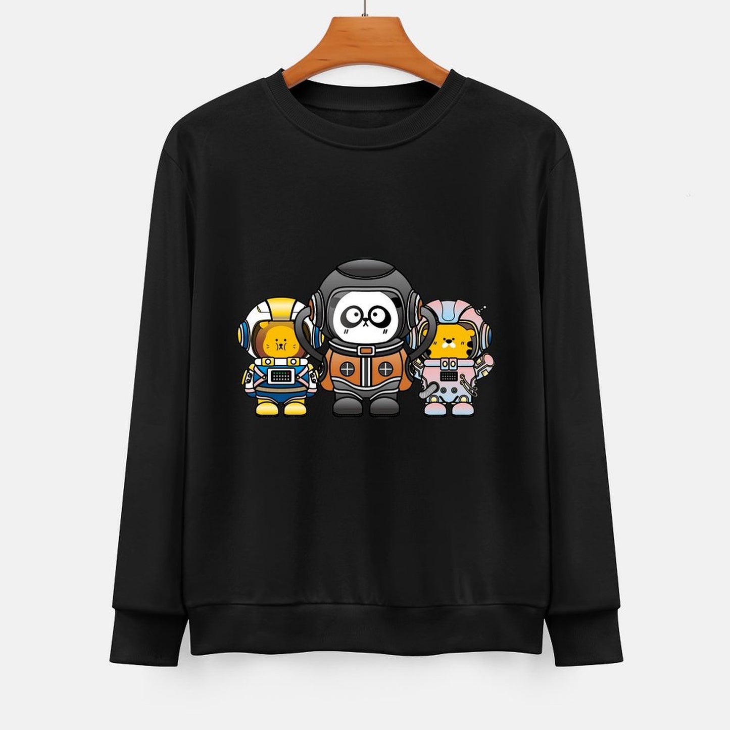IPBR 250g Crew Neck Long Sleeve Sweatshirt Front GraphicCrew Neck Long Sleeve Sweatshirt4000376