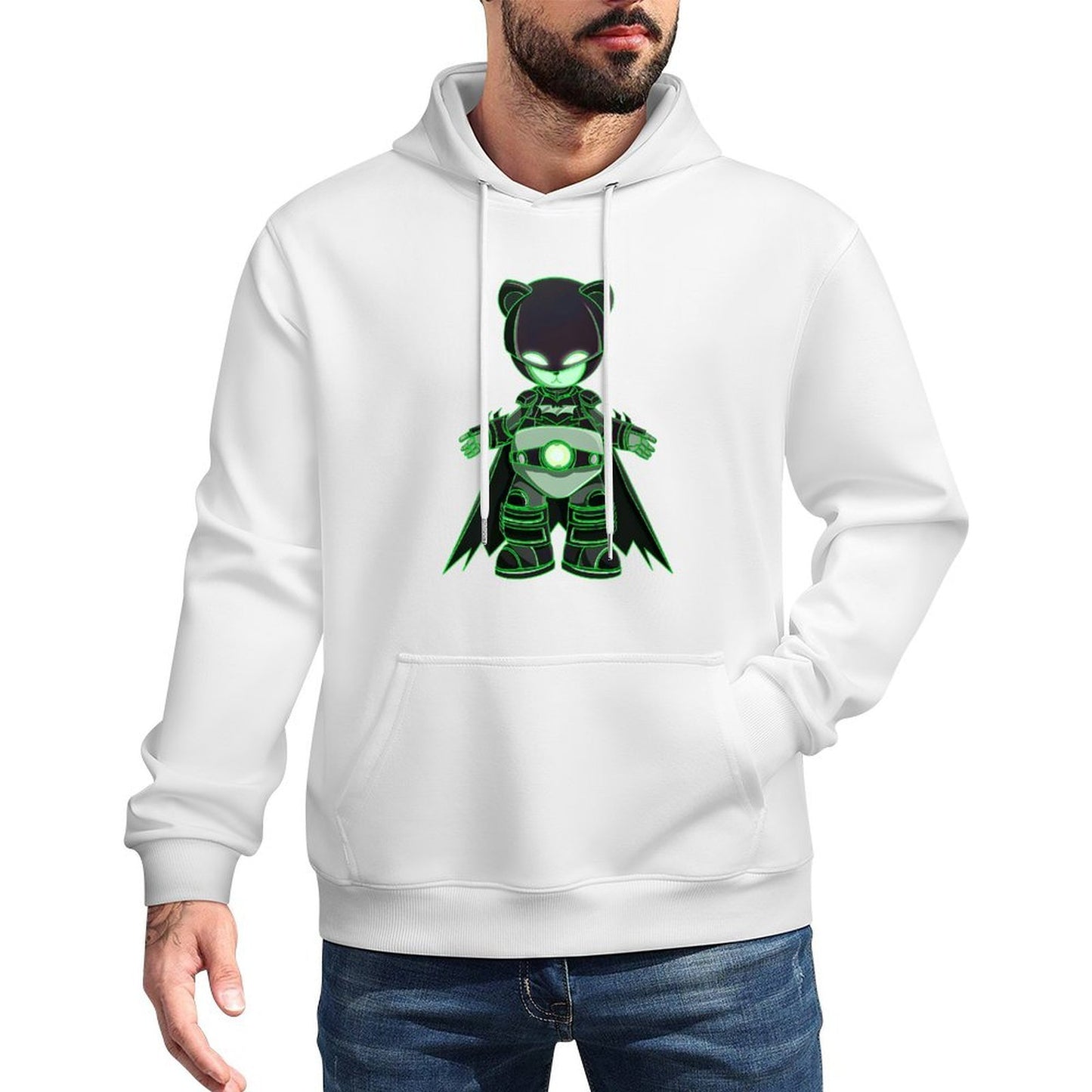 IPIB 250g Hooded Pocket Sweatshirt Front GraphicMen's Hooded  Sweatshirt6000063-5