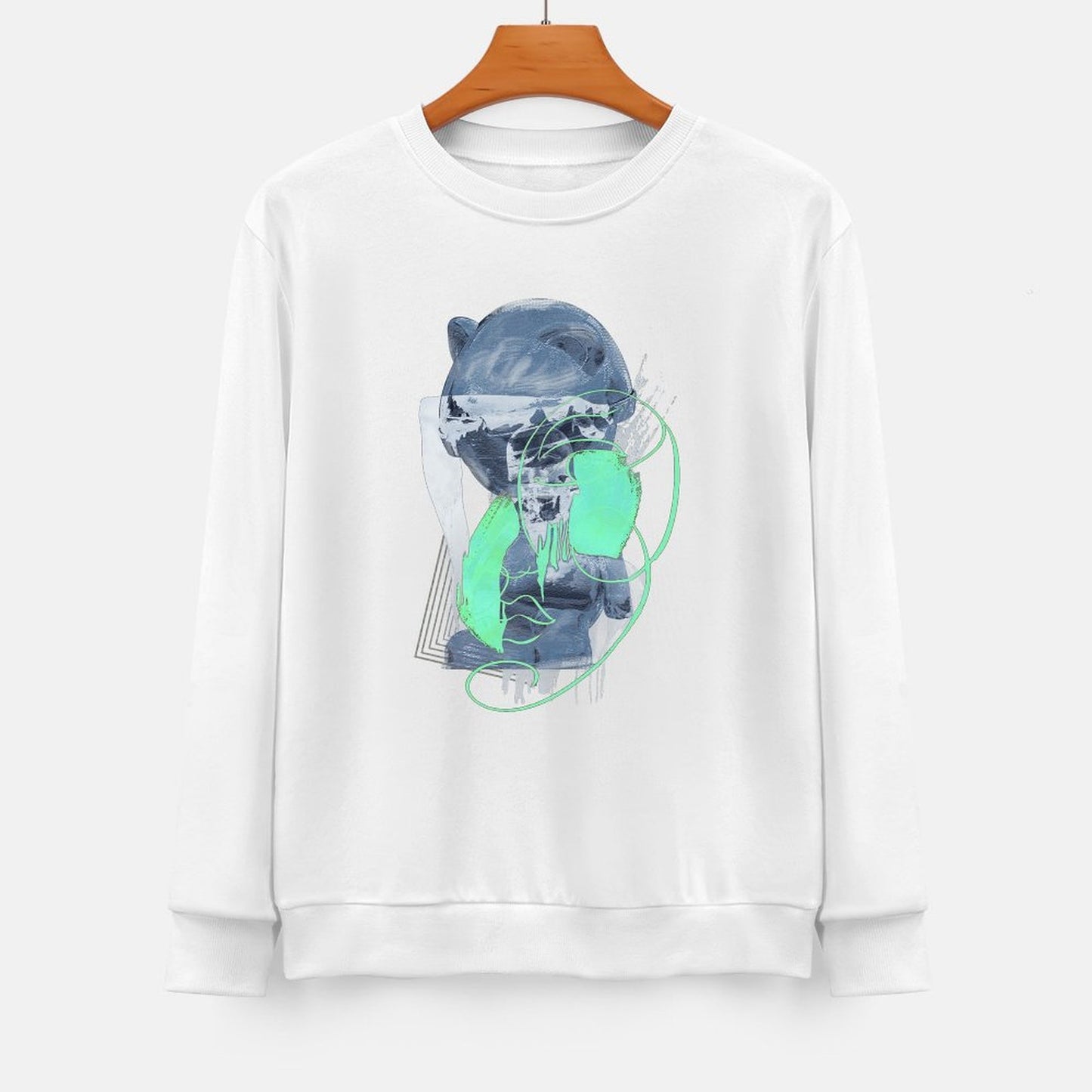 Long Sleeve With Front PatternEverydaySeries Softstyle