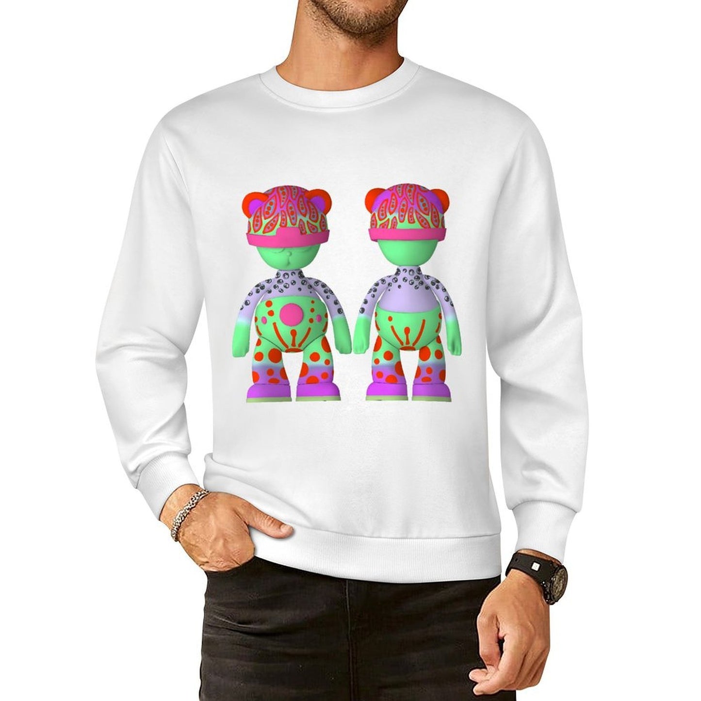 Long Sleeve With Front PatternSignature Classic Fit