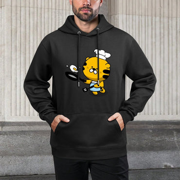 IPBR 250g Hooded Pocket Sweatshirt Front GraphicMen's Hooded  Sweatshirt4000299