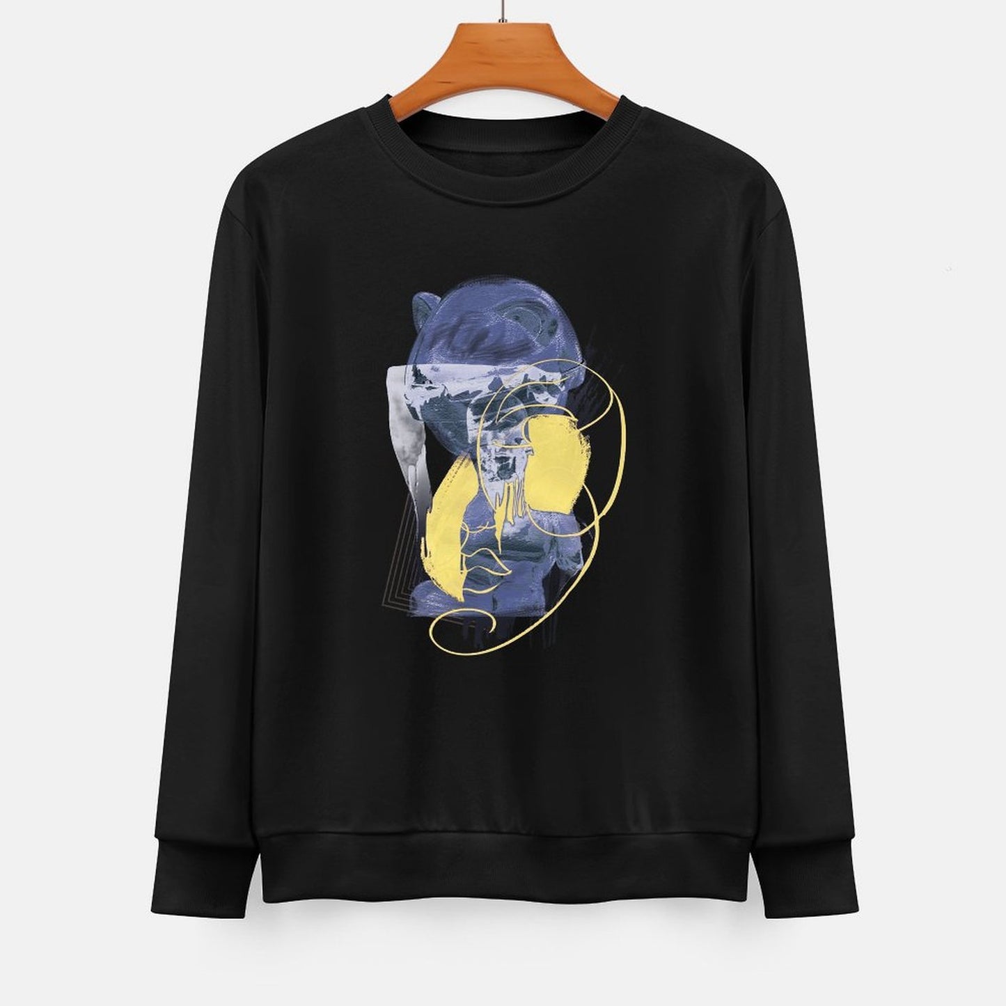 IPIB 250g Crew Neck Long Sleeve Sweatshirt Front GraphicCrew Neck Long Sleeve Sweatshirt6000019-2