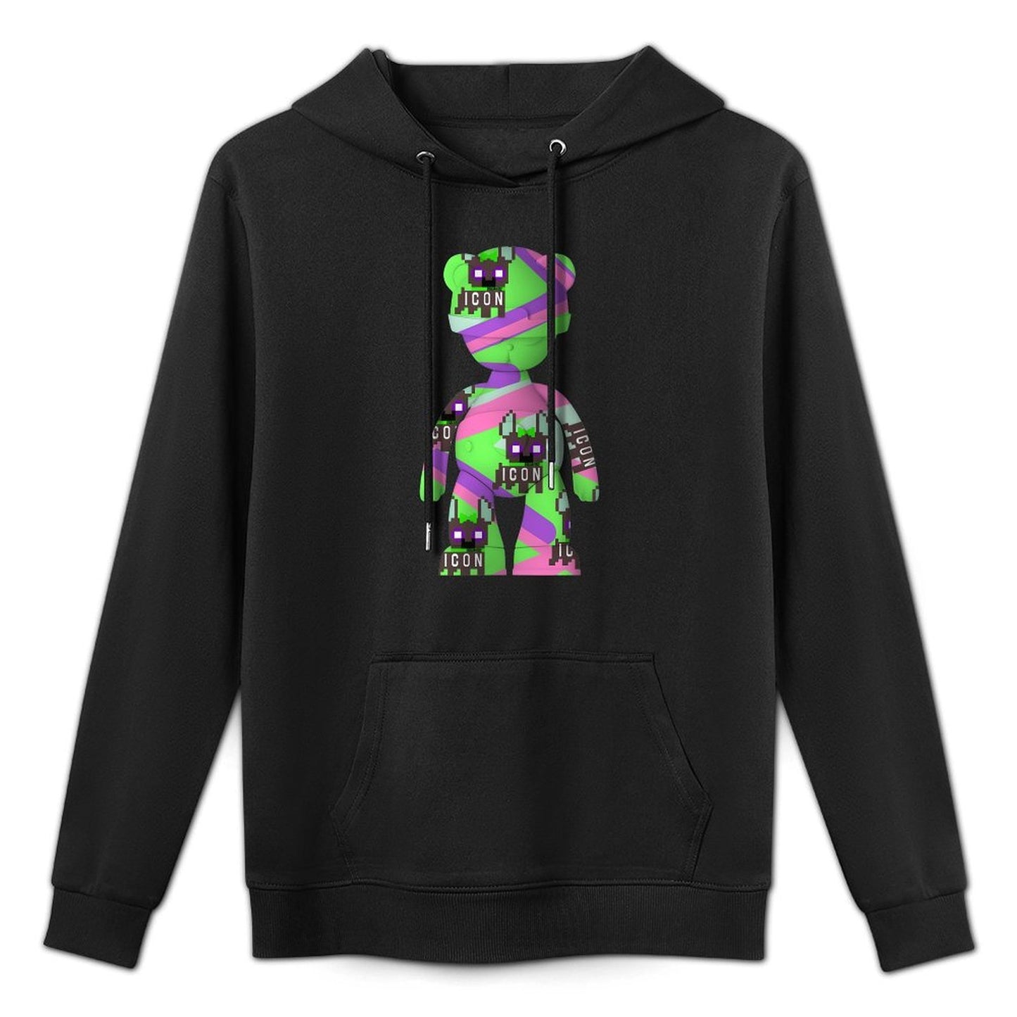 IPIB 250g Hooded Pocket Sweatshirt Front GraphicMen's Hooded  Sweatshirt6000124-2