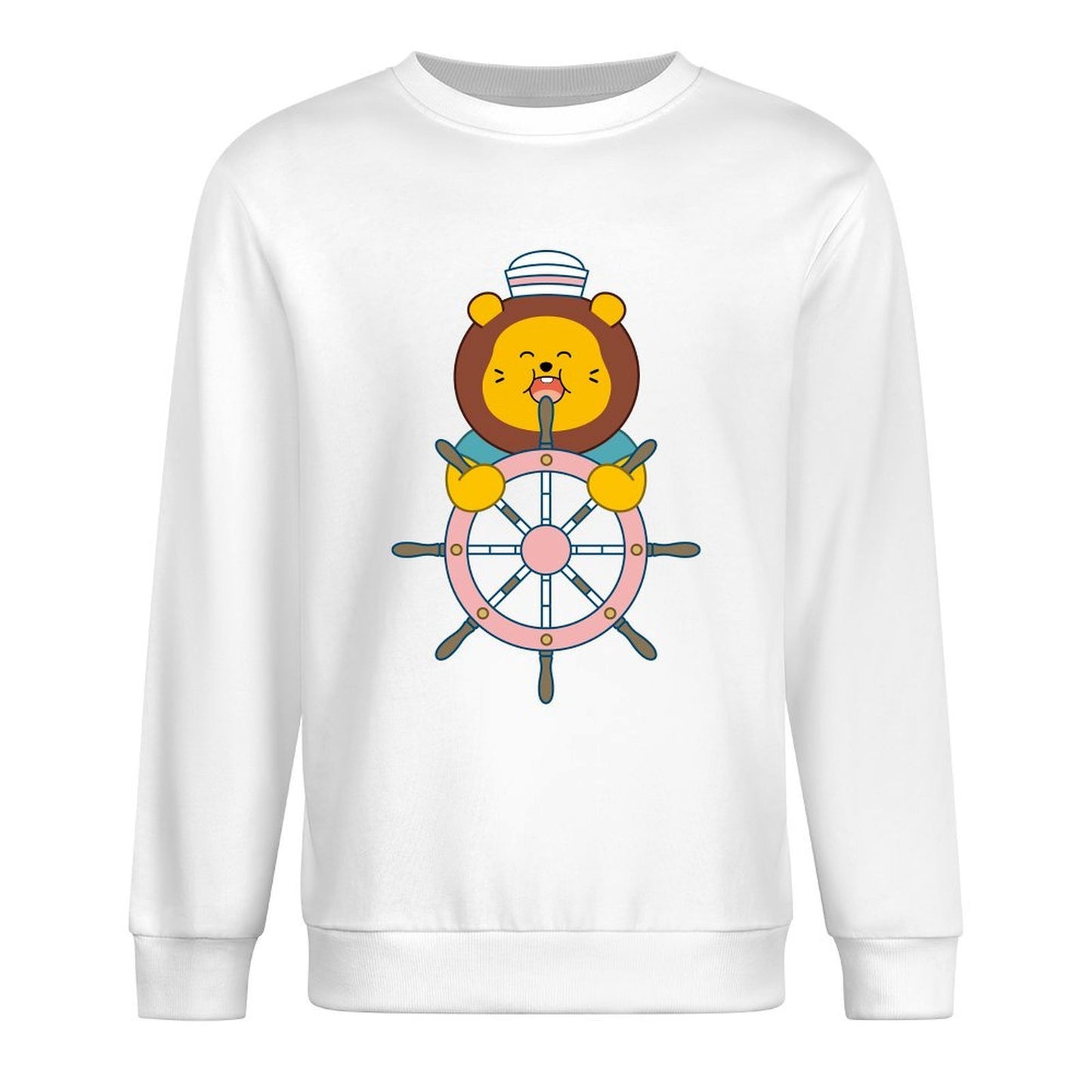 IPBR 250g Crew Neck Long Sleeve Sweatshirt Front GraphicCrew Neck Long Sleeve Sweatshirt4000794