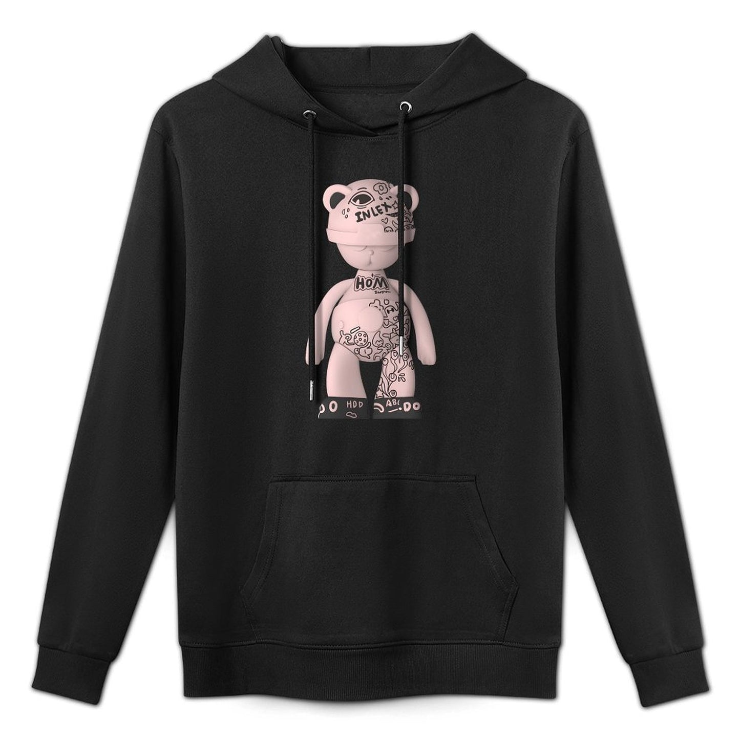 IPIB 250g Hooded Pocket Sweatshirt Front GraphicMen's Hooded  Sweatshirt6000109-2