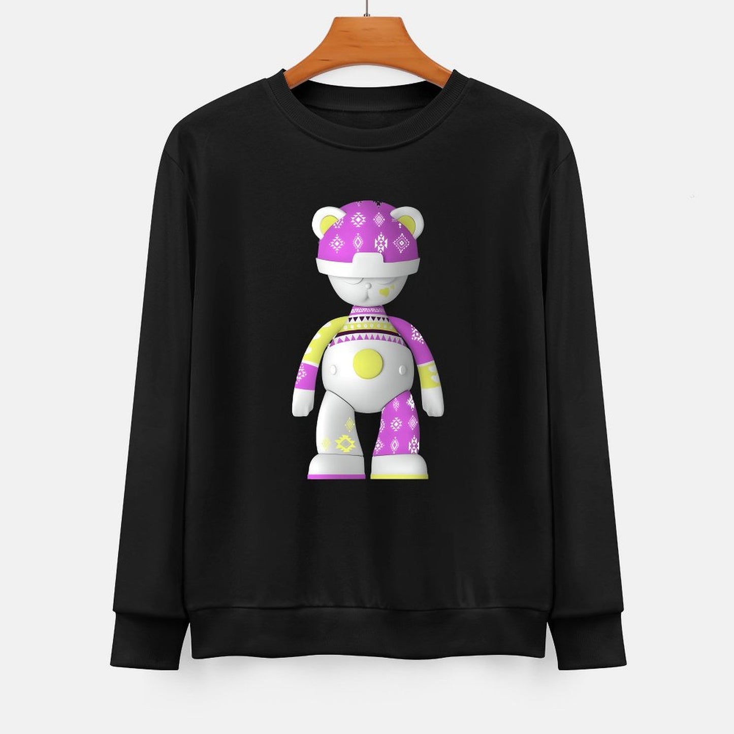 IPIB 250g Crew Neck Long Sleeve Sweatshirt Front GraphicCrew Neck Long Sleeve Sweatshirt6000106-6
