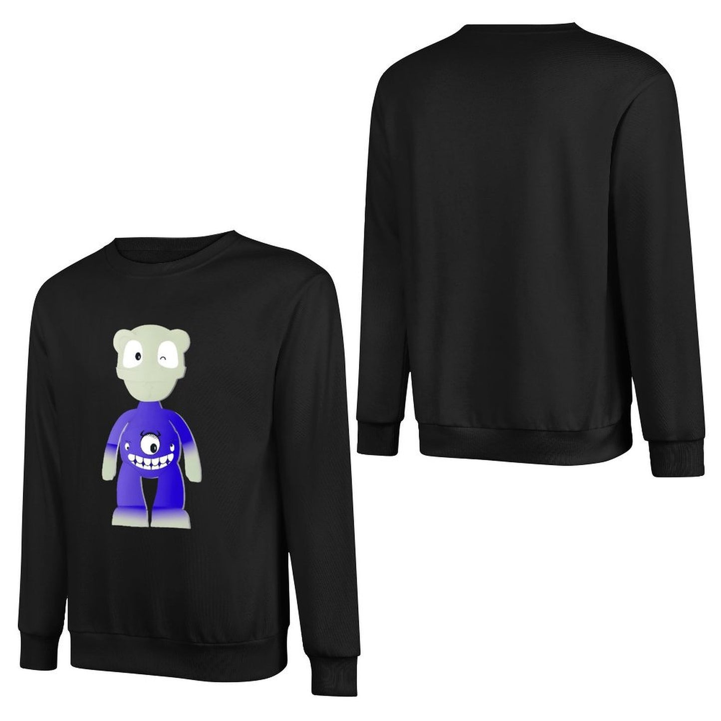 Long Sleeve With Front PatternSmooth Printing