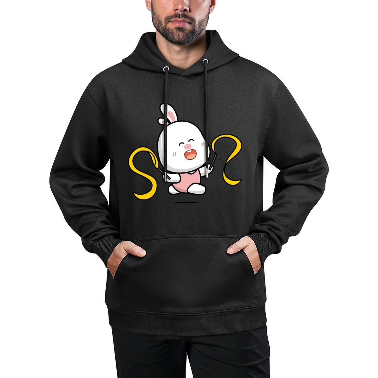 IPBR 250g Hooded Pocket Sweatshirt Front GraphicMen's Hooded  Sweatshirt4000254