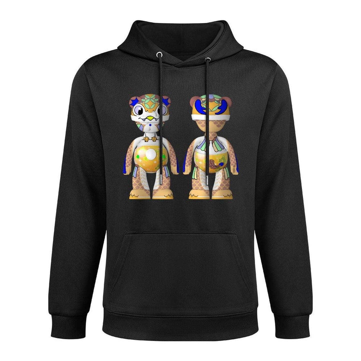 IPIB 250g Hooded Pocket Sweatshirt Front GraphicMen's Hooded  Sweatshirt6000077-2