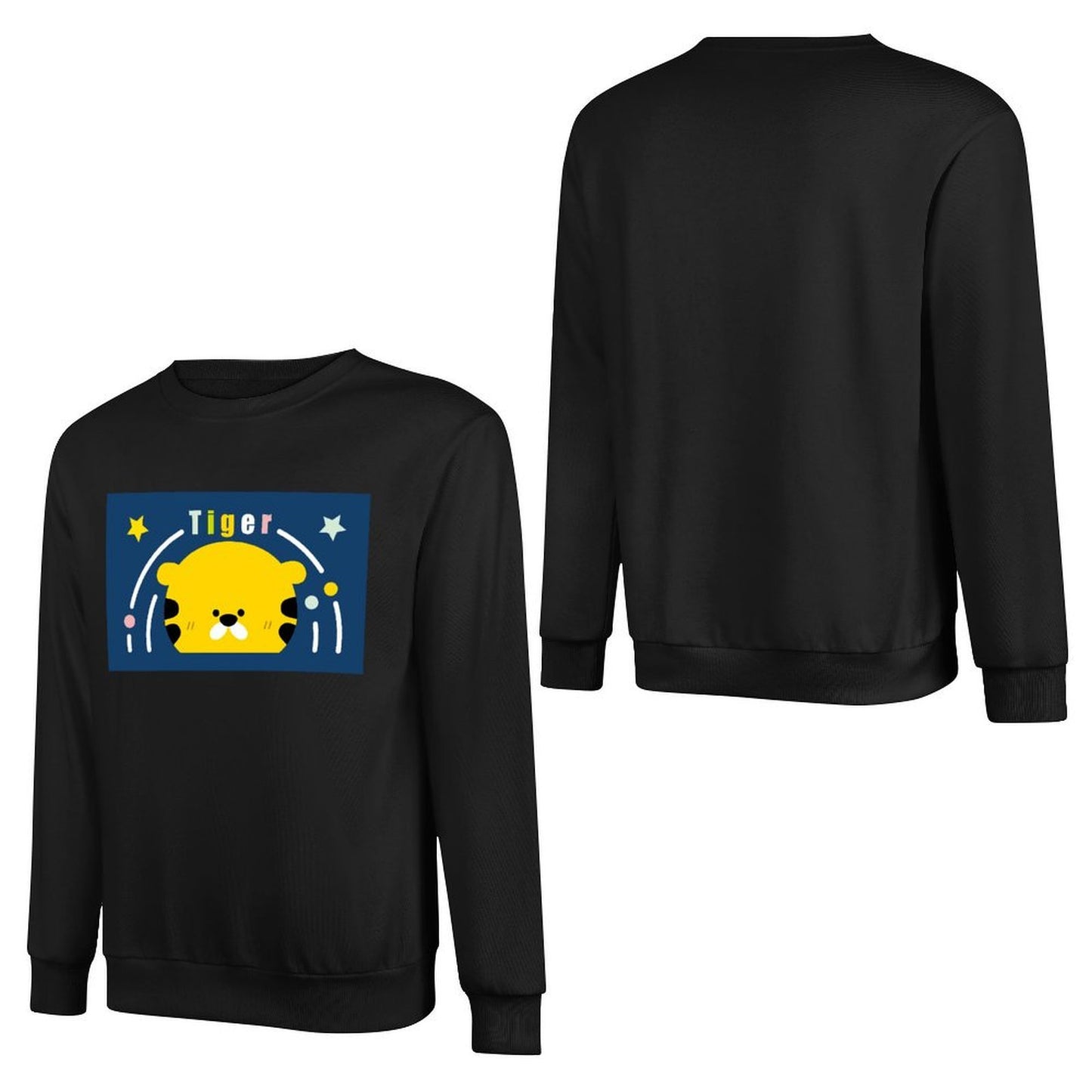 IPBR 250g Crew Neck Long Sleeve Sweatshirt Front GraphicCrew Neck Long Sleeve Sweatshirt4000764
