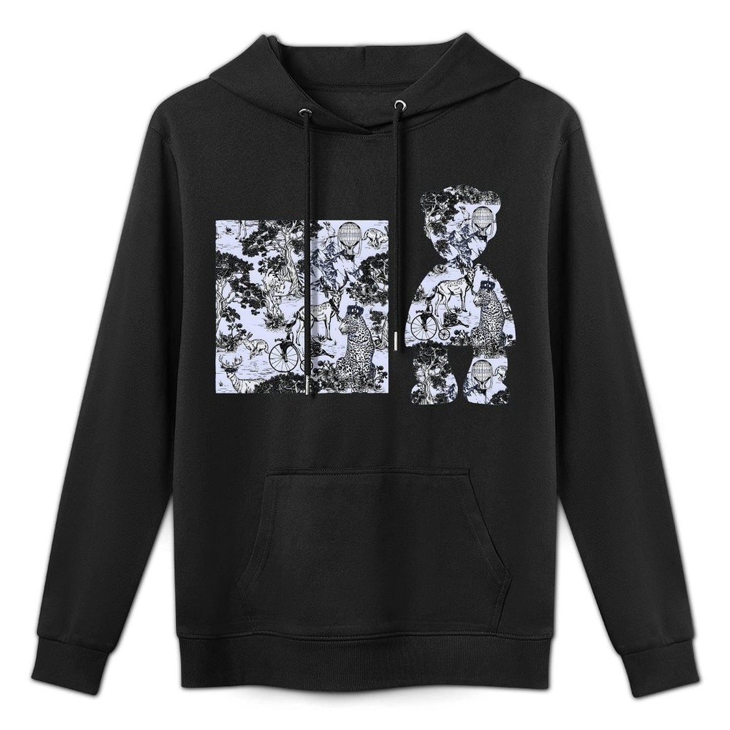 IPIB 250g Hooded Pocket Sweatshirt Front GraphicMen's Hooded  Sweatshirt6000100-4