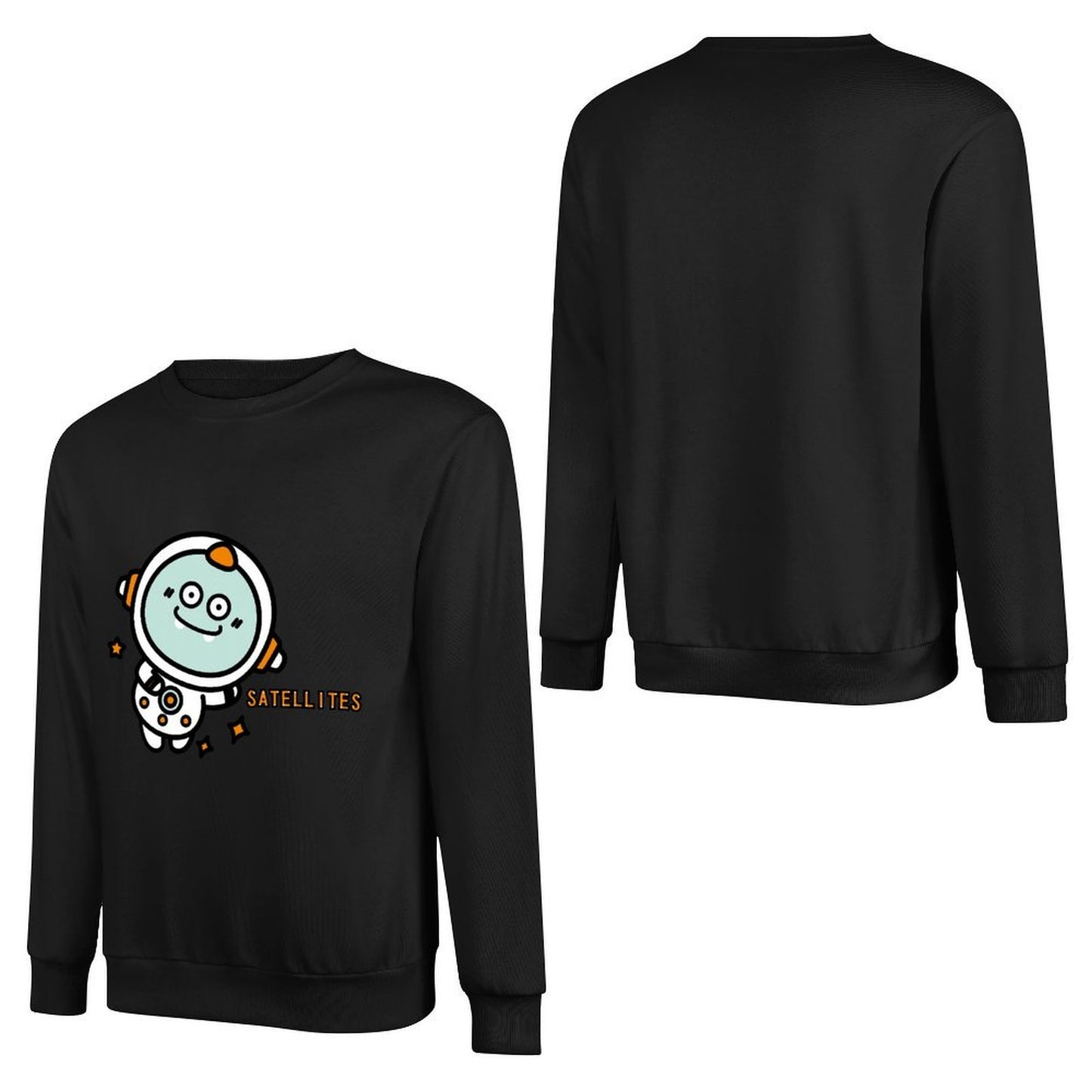 IPBR 250g Crew Neck Long Sleeve Sweatshirt Front GraphicCrew Neck Long Sleeve Sweatshirt4001216