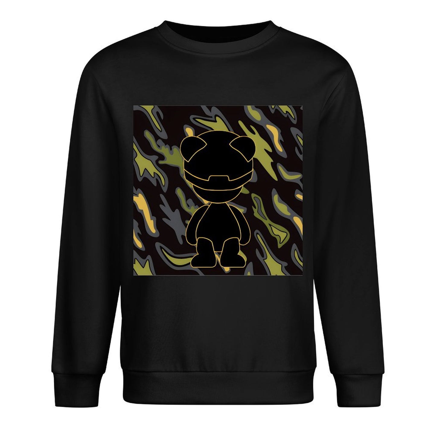 IPIB 250g Crew Neck Long Sleeve Sweatshirt Front GraphicCrew Neck Long Sleeve Sweatshirt6000023-4