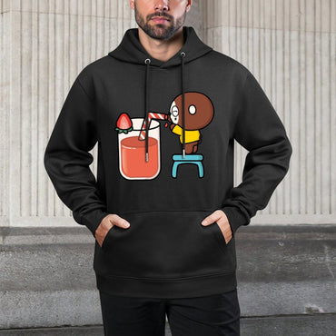 IPBR 250g Hooded Pocket Sweatshirt Front GraphicMen's Hooded  Sweatshirt4000851