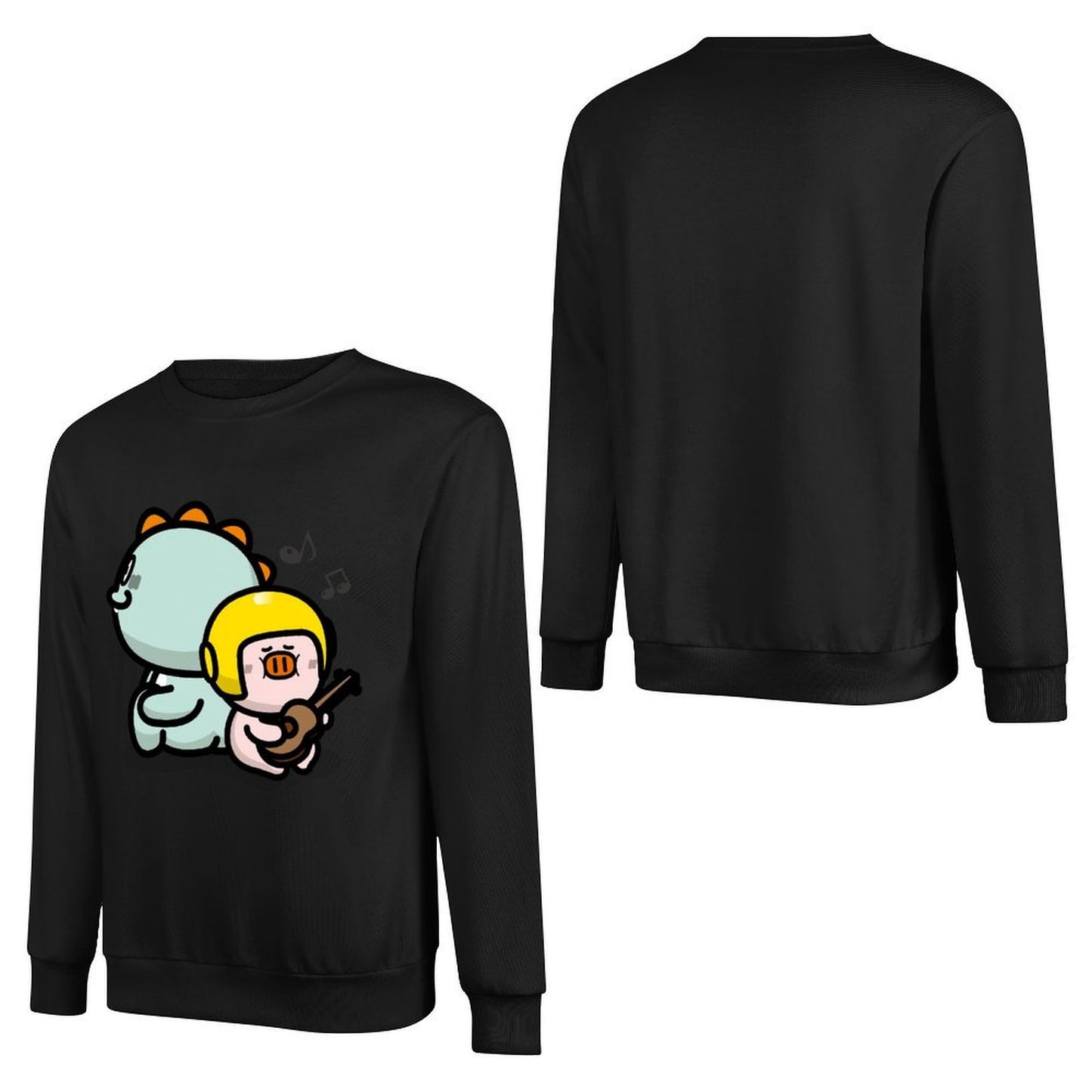 IPBR 250g Crew Neck Long Sleeve Sweatshirt Front GraphicCrew Neck Long Sleeve Sweatshirt4001206