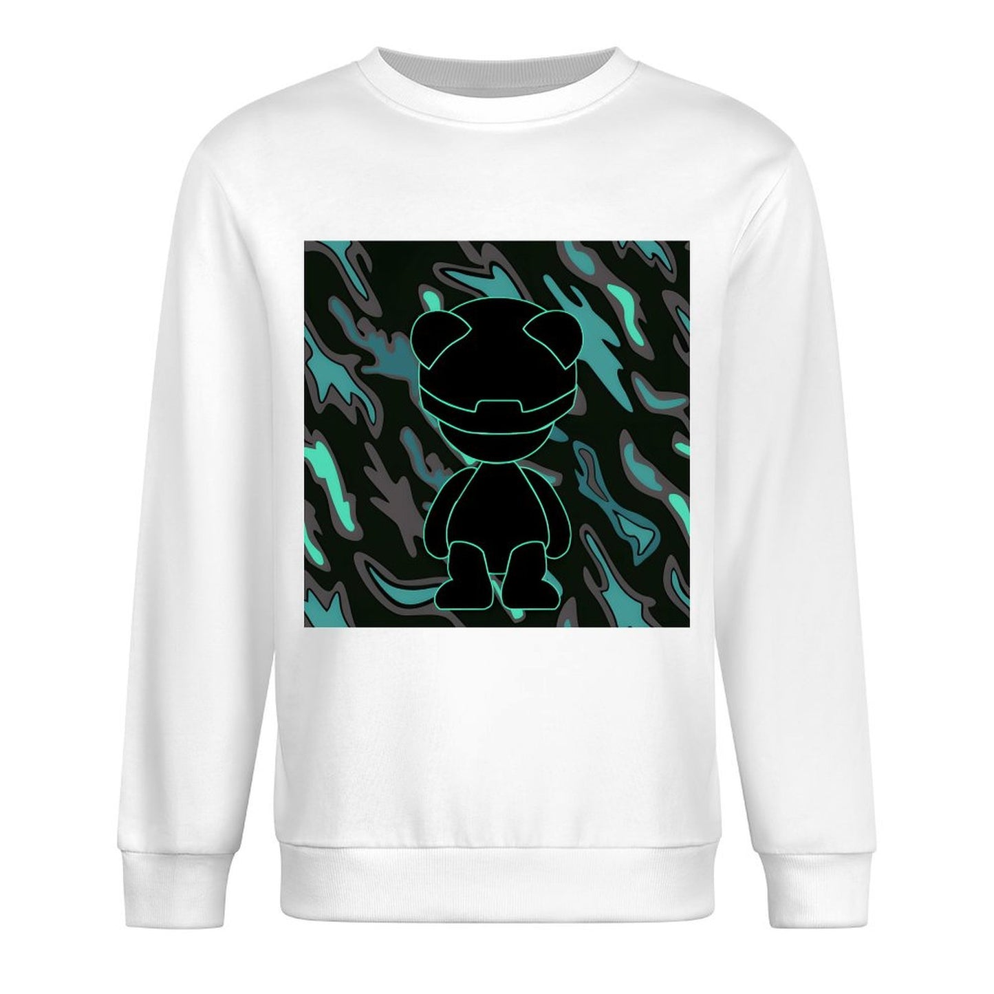 IPIB 250g Crew Neck Long Sleeve Sweatshirt Front GraphicCrew Neck Long Sleeve Sweatshirt6000023-1