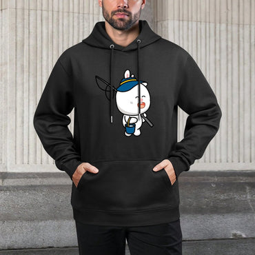 IPBR 250g Hooded Pocket Sweatshirt Front GraphicMen's Hooded  Sweatshirt4000248