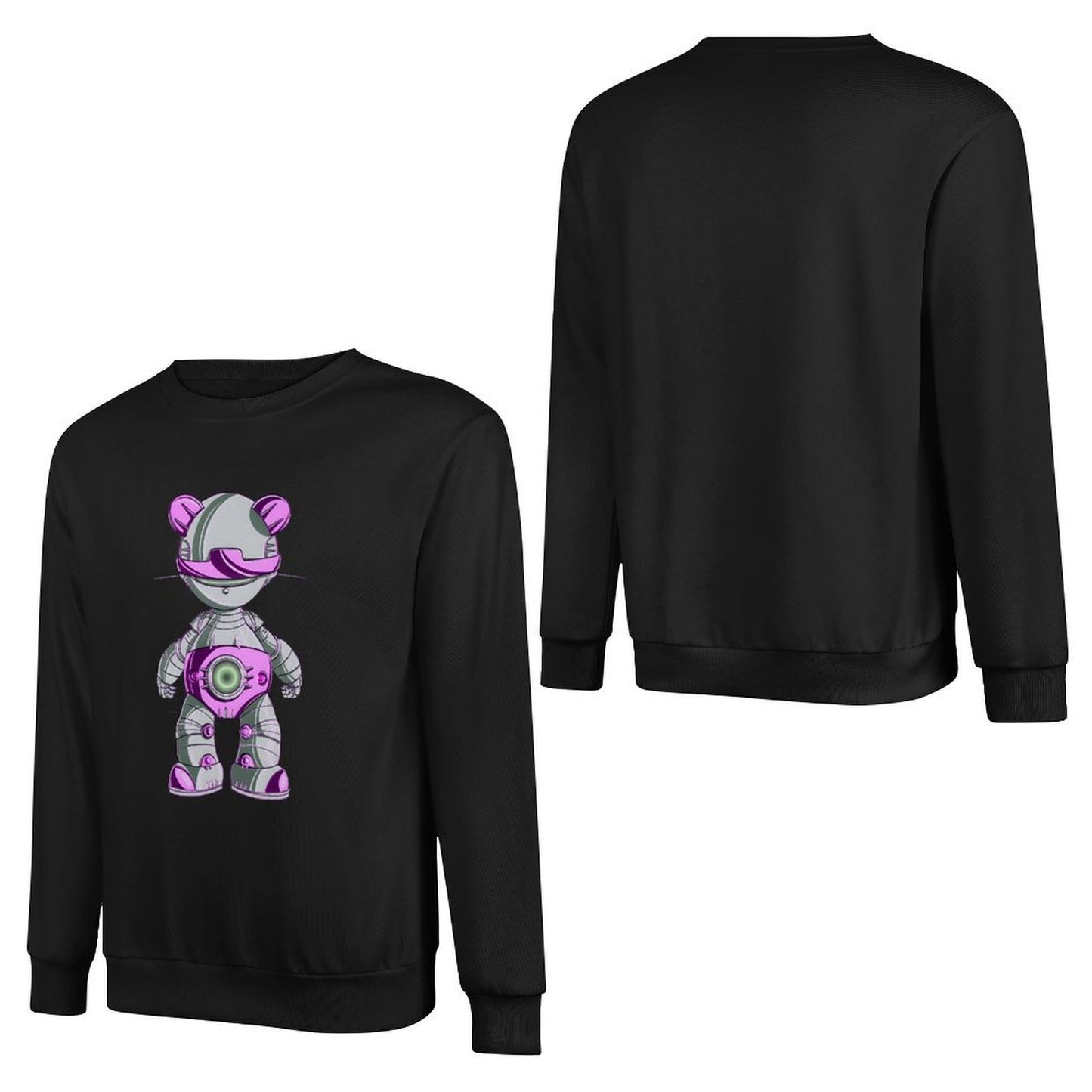 IPIB 250g Crew Neck Long Sleeve Sweatshirt Front GraphicCrew Neck Long Sleeve Sweatshirt6000062-4
