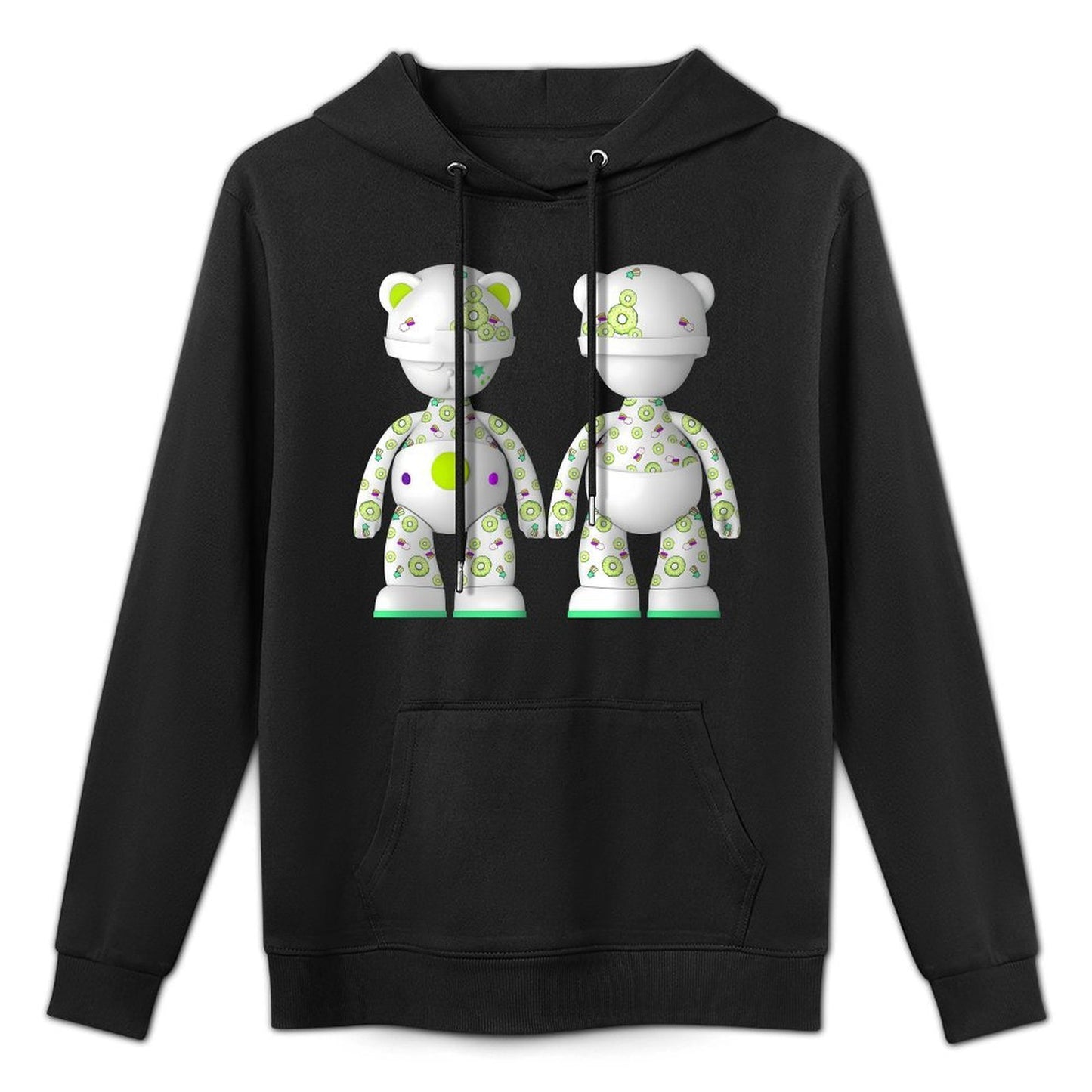 IPIB 250g Hooded Pocket Sweatshirt Front GraphicMen's Hooded  Sweatshirt6000097-5