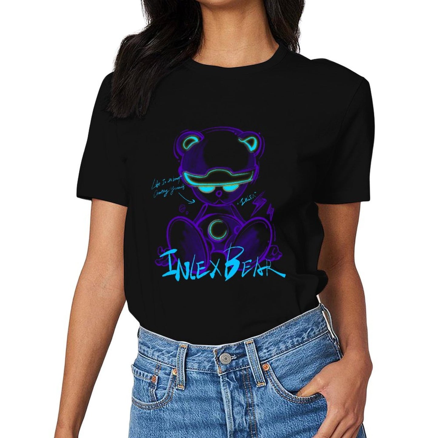 Inlex Bear T-shirtsDurable PremiumSeries T-Shirt