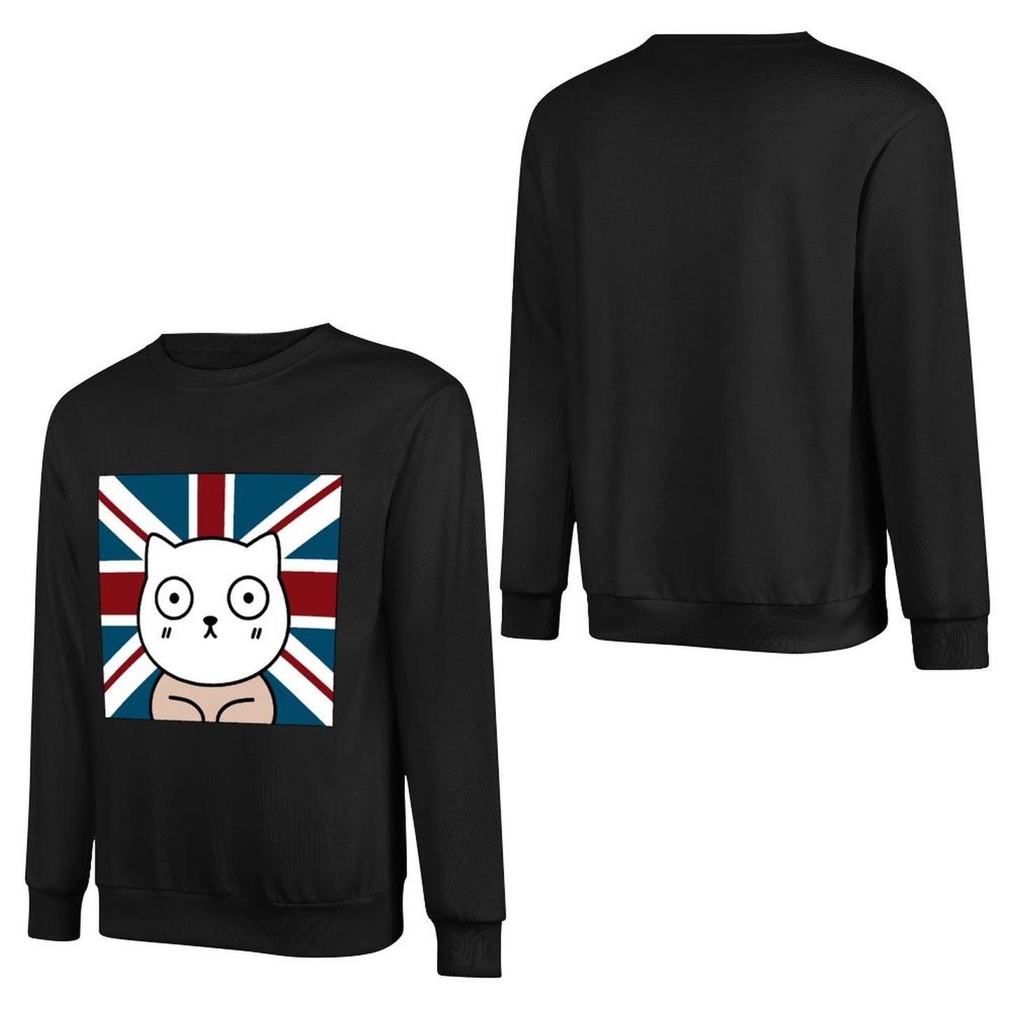 IPBR 250g Crew Neck Long Sleeve Sweatshirt Front GraphicCrew Neck Long Sleeve Sweatshirt4000709