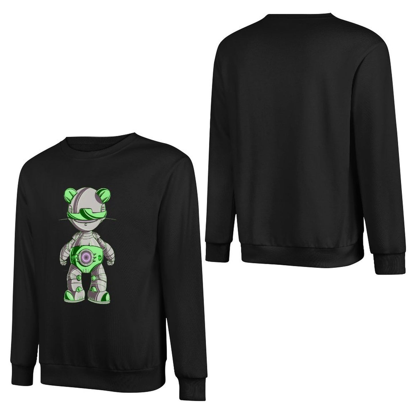 IPIB 250g Crew Neck Long Sleeve Sweatshirt Front GraphicCrew Neck Long Sleeve Sweatshirt6000062-5