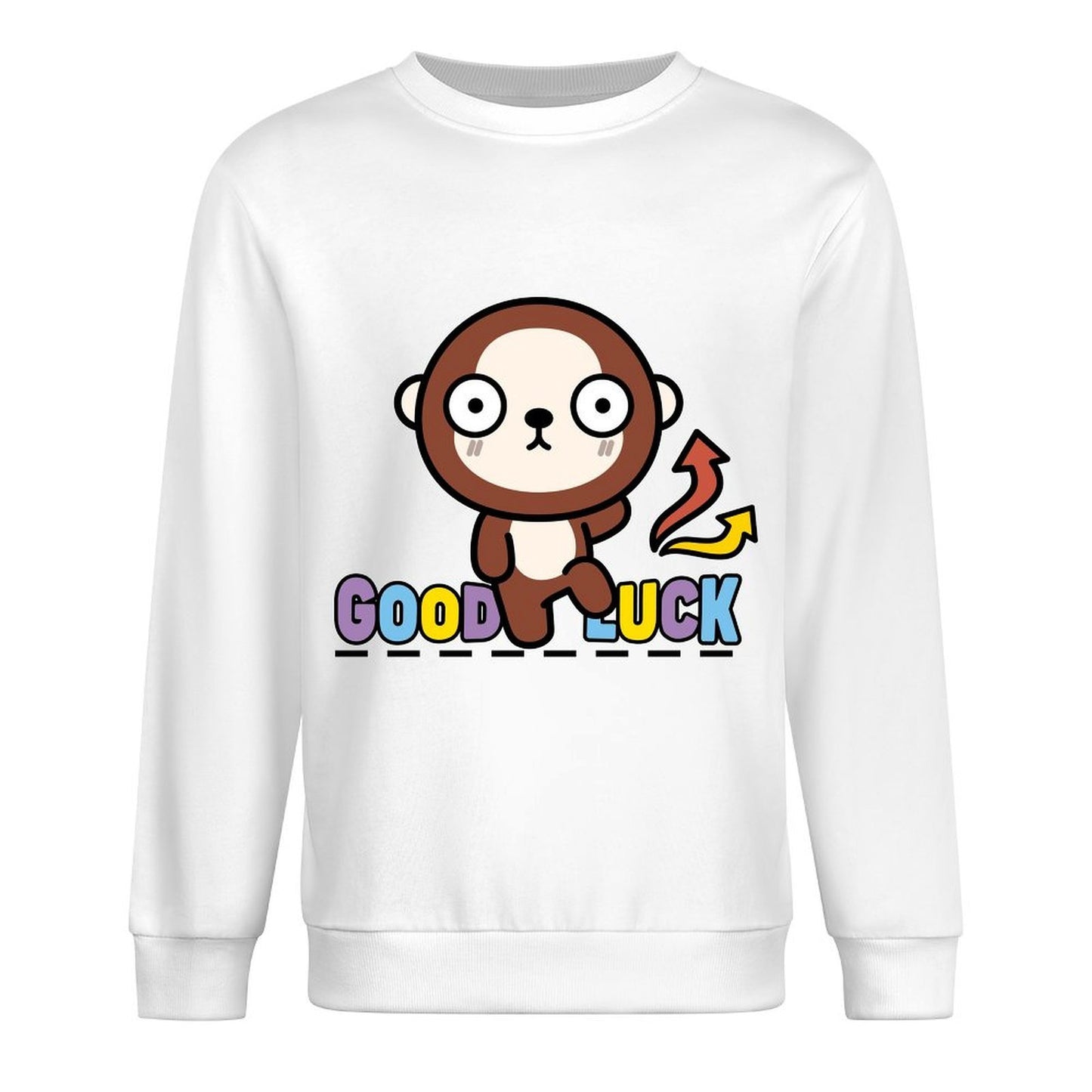 IPBR 250g Crew Neck Long Sleeve Sweatshirt Front GraphicCrew Neck Long Sleeve Sweatshirt4001795