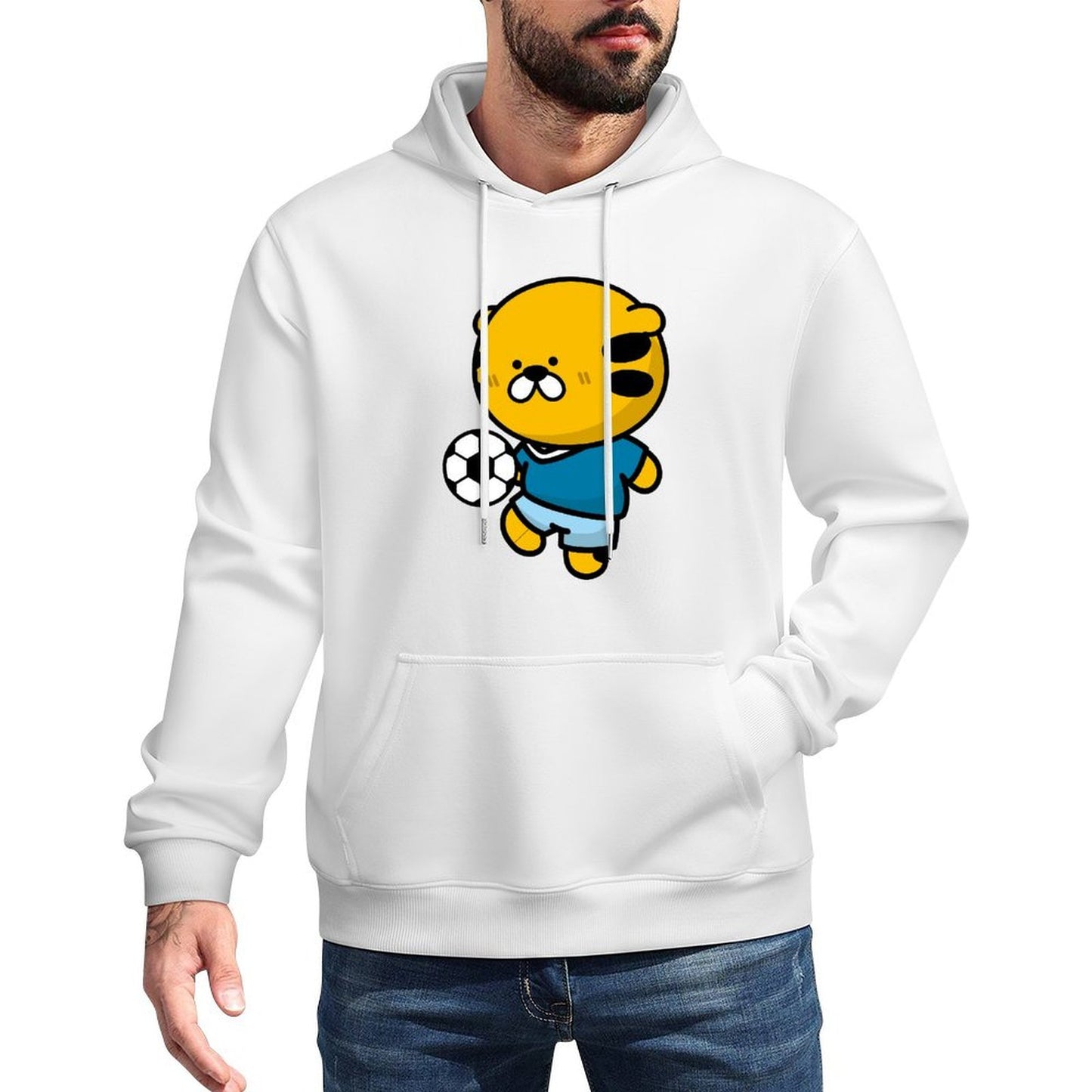 IPBR 250g Hooded Pocket Sweatshirt Front GraphicMen's Hooded  Sweatshirt4000033