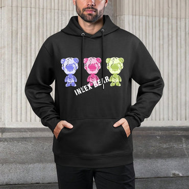 IPIB 250g Hooded Pocket Sweatshirt Front GraphicMen's Hooded  Sweatshirt6000050-7