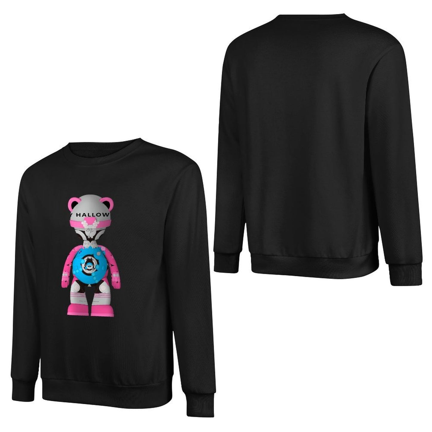 IPIB 250g Crew Neck Long Sleeve Sweatshirt Front GraphicCrew Neck Long Sleeve Sweatshirt6000111-1