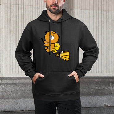 IPBR 250g Hooded Pocket Sweatshirt Front GraphicMen's Hooded  Sweatshirt4000312