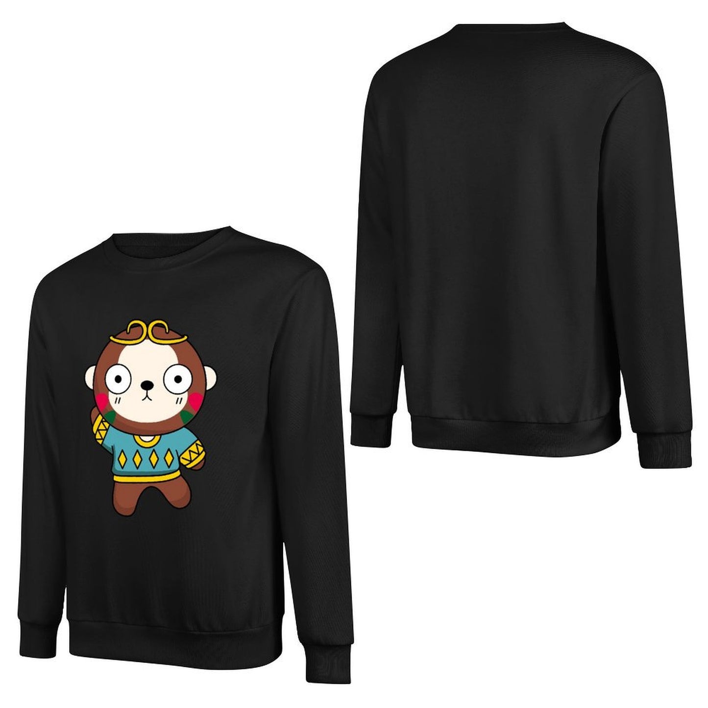 IPBR 250g Crew Neck Long Sleeve Sweatshirt Front GraphicCrew Neck Long Sleeve Sweatshirt4000770