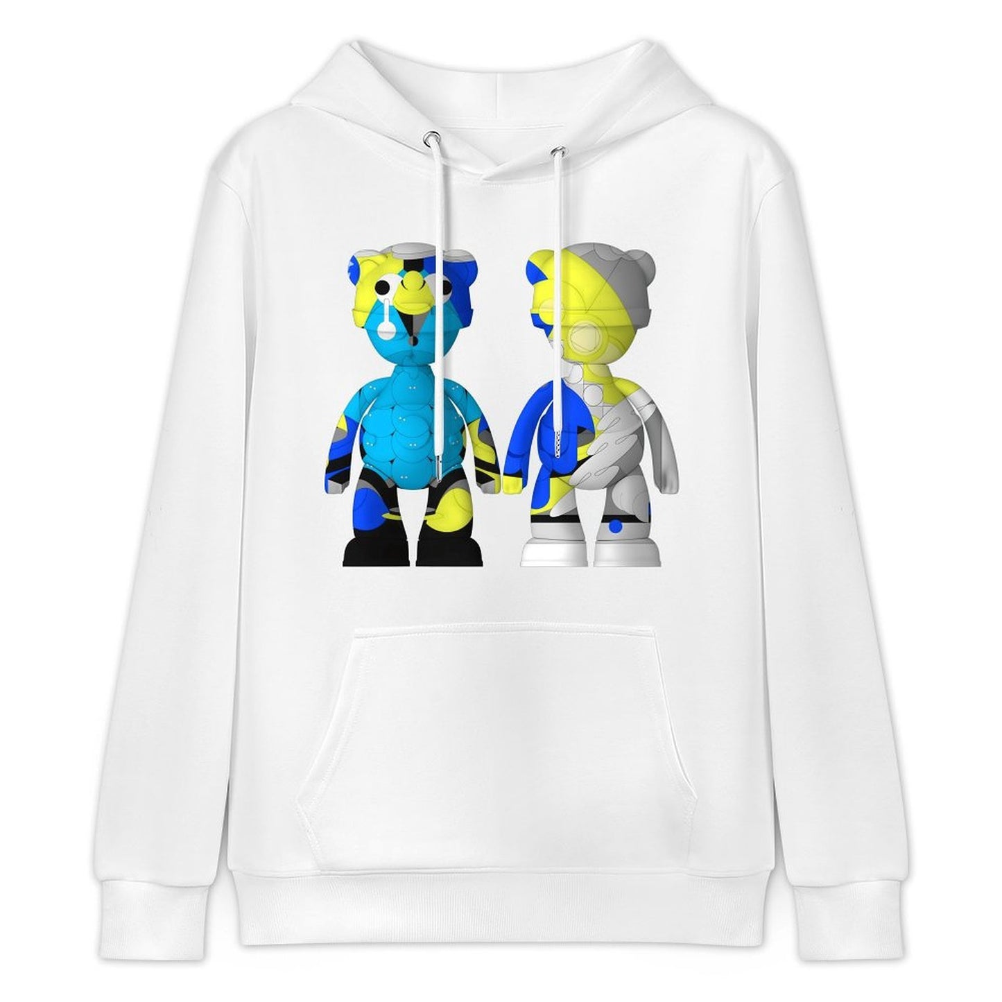 Hoodie Front PatternRelaxFit Natural