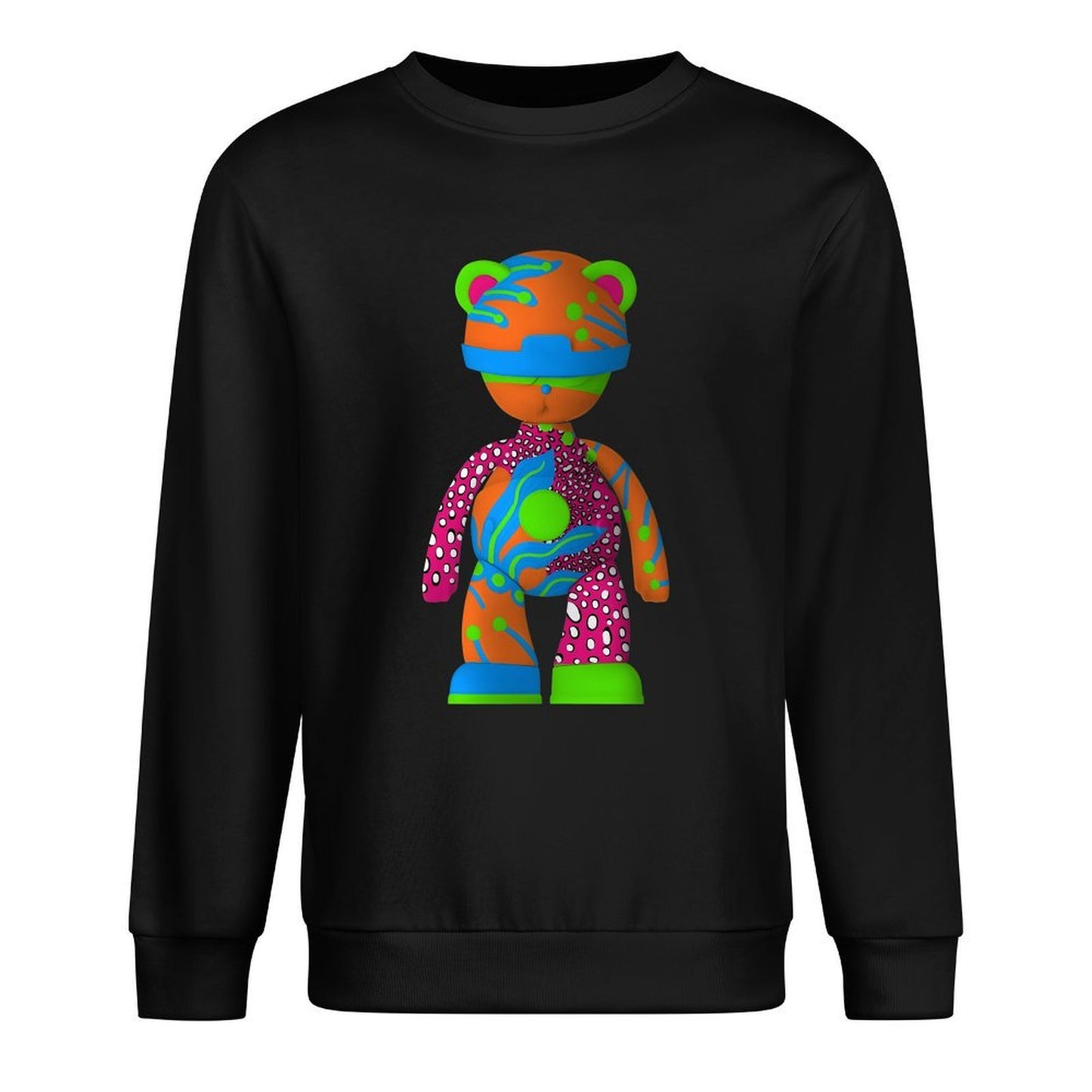 Long Sleeve With Front PatternHeat-Transfer Solid
